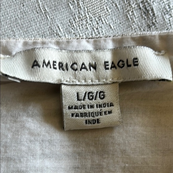 American Eagle Outfitters Striped Cream Romper - Picture 4 of 10